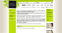 Desktop Screenshot of modernikosmetika.cz